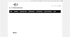 Desktop Screenshot of cpdiamonds.com