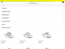 Tablet Screenshot of cpdiamonds.com